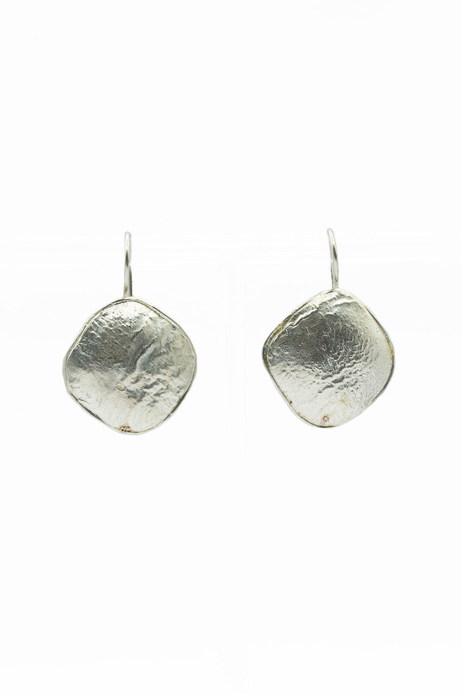 Silver earrings