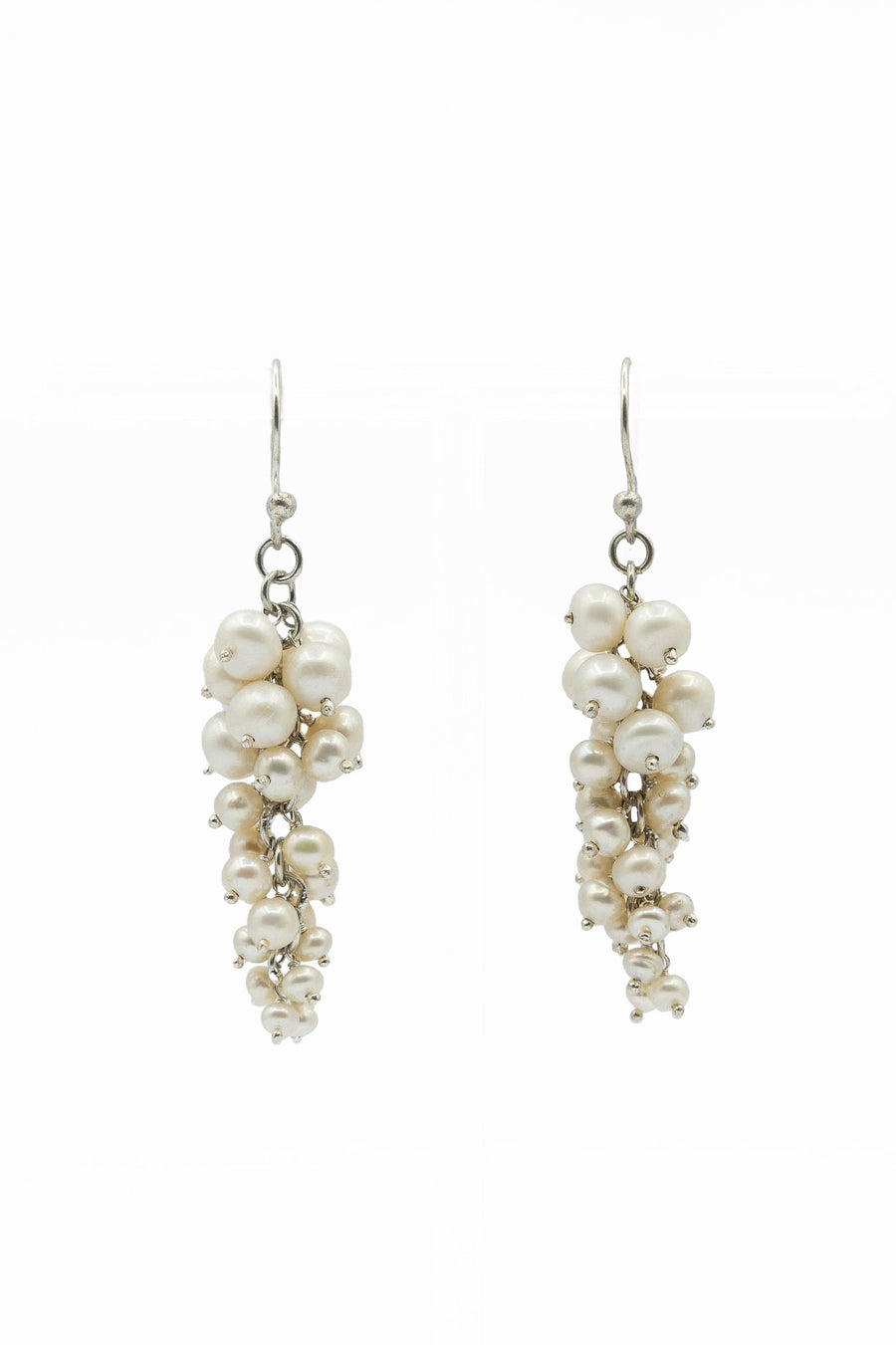 Pearl grape earrings