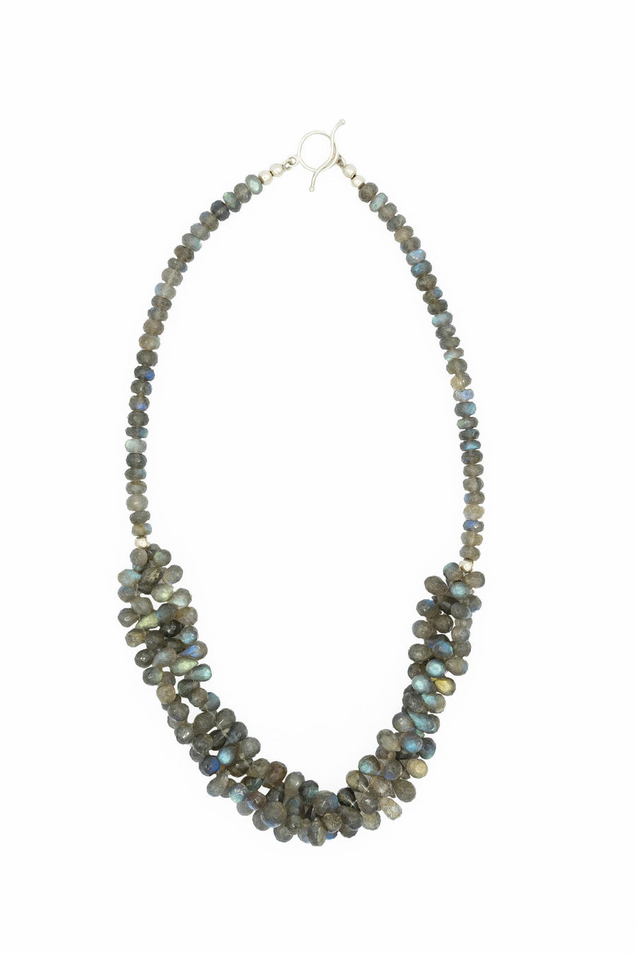 Labradorite and Silver Necklace