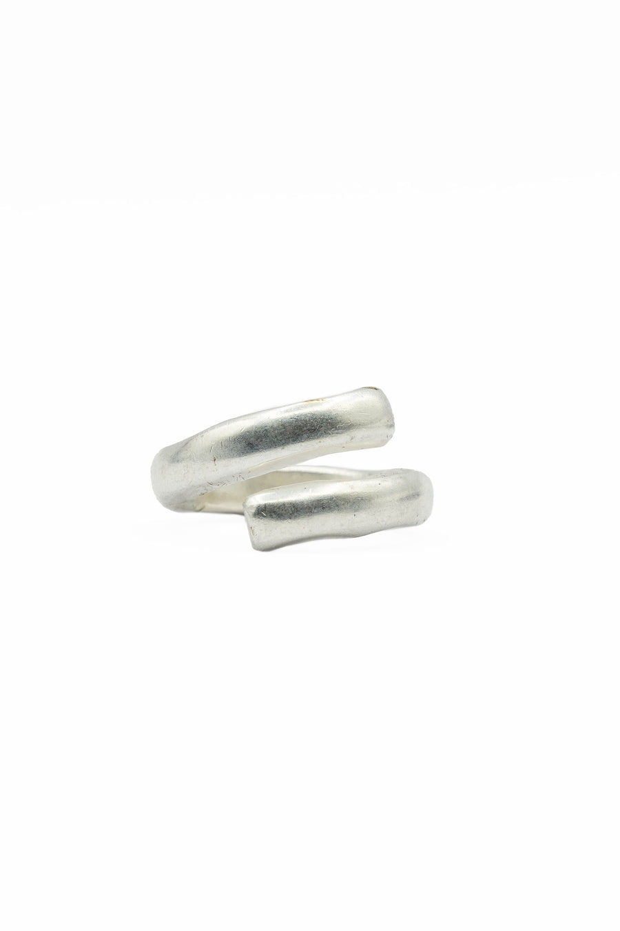 Twisted Silver Ring